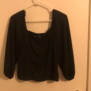 Black dressy top